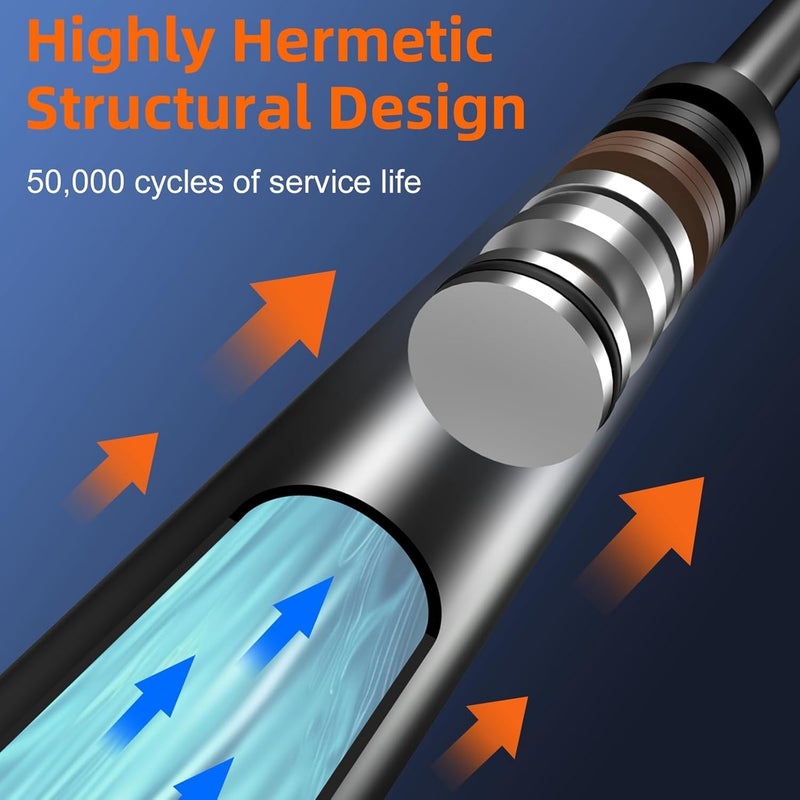 Euplokeer Qty (2) C16-33664 c16-19477 16in 40lb/178N 40# Gas Shock Strut Lift Support for Leer A.R.E Snugtop Truck Camper Shell Rear Window Topper Door Cap Canopy Replacement Parts Accessories - Image 3